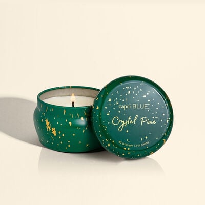 Crystal Pine Glimmer Mini Tin, 3 oz is a Holiday Scent